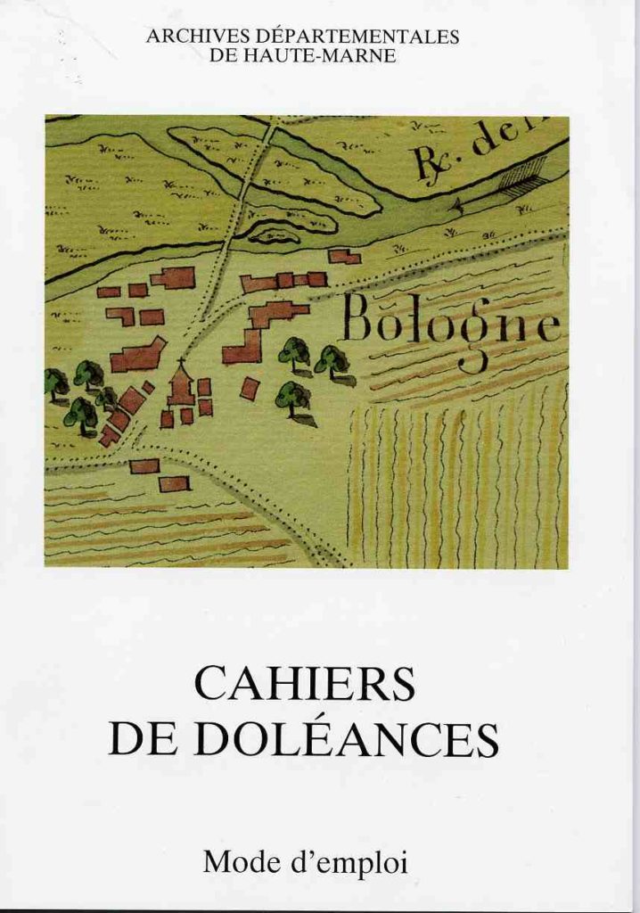 Cahiers-doleances