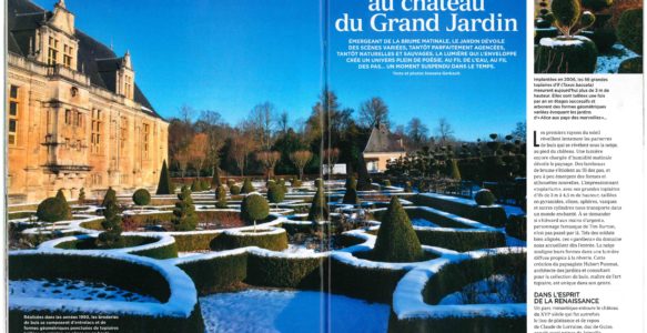 L’hiver enchanteur au château du Grand Jardin
