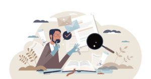illustration archiviste