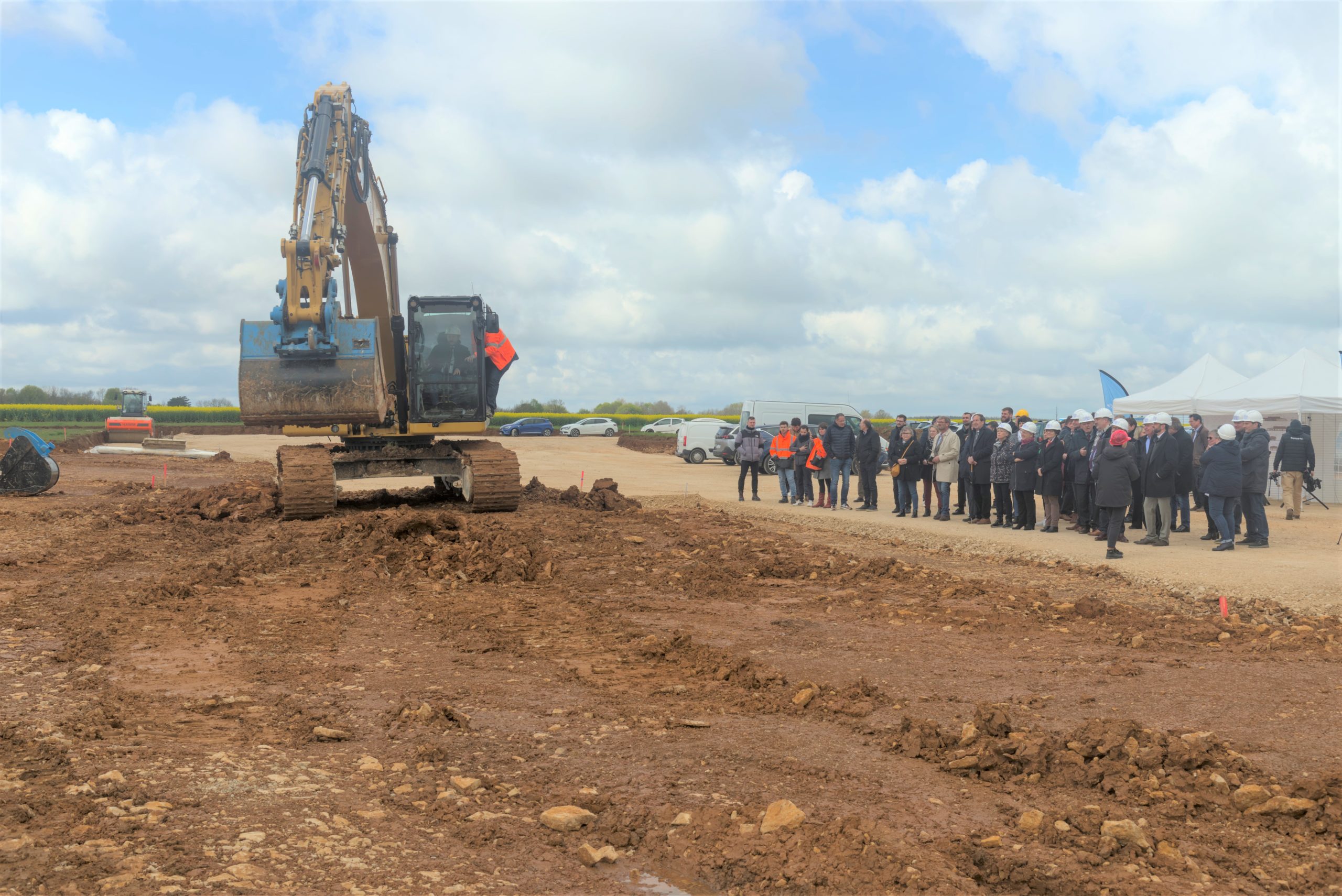 Nouvel abattoir départemental les travaux sont officiellement lancés