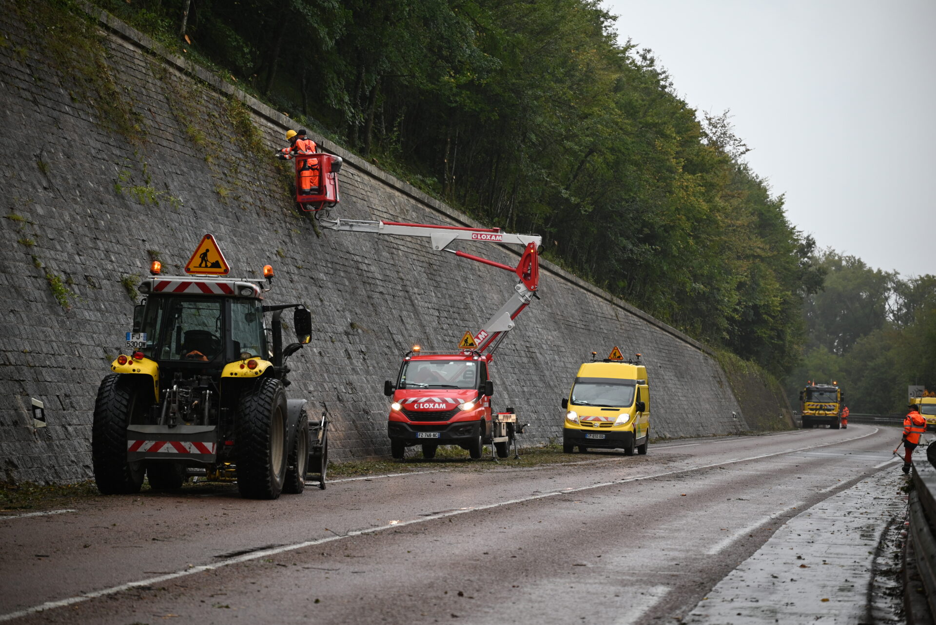 Route Départementale 520 : à fond les travaux ! - Conseil départemental ...