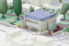 Hotel du département 3d