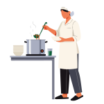 service cantine cuisine